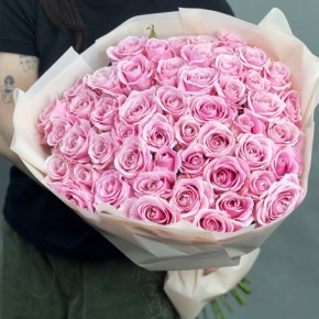 Букет из 55 роз Аваланж (60 см) в Краснозаводске