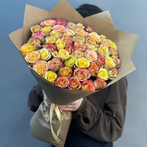 Букет "Валентино" из 51 розы (60 см) в Краснозаводске