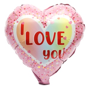 Шар сердце "I love you" в Краснозаводске