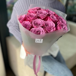 Букет из 15 роз Меритим (50 см) в Краснозаводске
