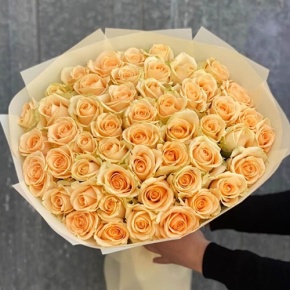 Букет из 51 розы Аваланж (60 см) в Краснозаводске