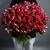 Букет из 51 кустовой рубиновой розы (50 см) в Краснозаводске Букет из 51 кустовой рубиновой розы (50 см) в Краснозаводске