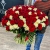 Букет 151 роза красный и белый микс (60 см) в Краснозаводске Букет 151 роза красный и белый микс (60 см) в Краснозаводске