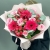 Букет "Маджента" из микса роз, гербер и эвкалипта в Краснозаводске Букет "Маджента" из микса роз, гербер и эвкалипта в Краснозаводске