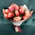 Букет из 15 розовых тюльпанов в Краснозаводске