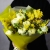 Букет из ранункулюсов и мимозы в Краснозаводске Букет из ранункулюсов и мимозы в Краснозаводске