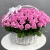 Композиция в корзине из 101 розовой розы Аква (40 см) в Краснозаводске Композиция в корзине из 101 розовой розы Аква (40 см) в Краснозаводске