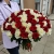 Букет из 101 красной и белой розы (50 см) в Краснозаводске Букет из 101 красной и белой розы (50 см) в Краснозаводске