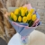 Букет из 15 жёлтых тюльпанов в Краснозаводске Букет из 15 жёлтых тюльпанов в Краснозаводске
